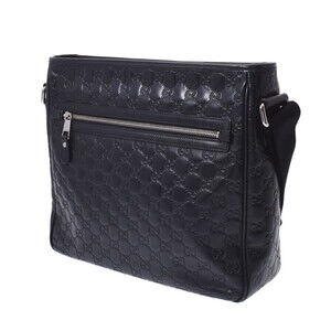 Gucci Bag Leather Black ssima Shoulder